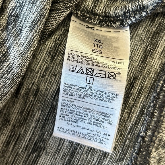 Old Navy Gray Blend Lightweight Pullover with Hood. Size XXL. Comfy. Lounging. - Picture 5 of 5